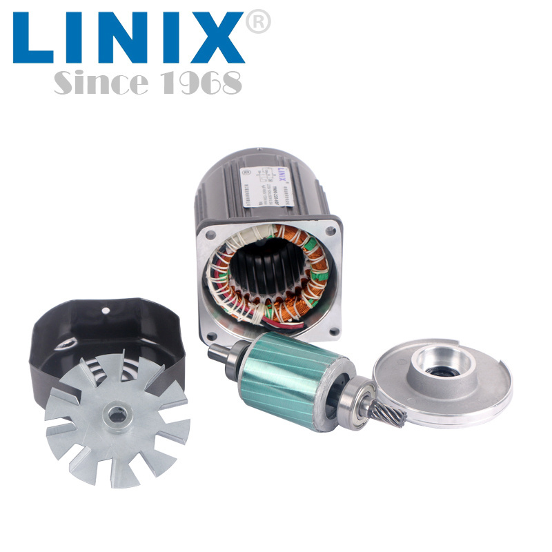 Hot Sale High Quality 115V Single Phase Totally Enclosed Low Rpm Electric Ac Motor Car Kit