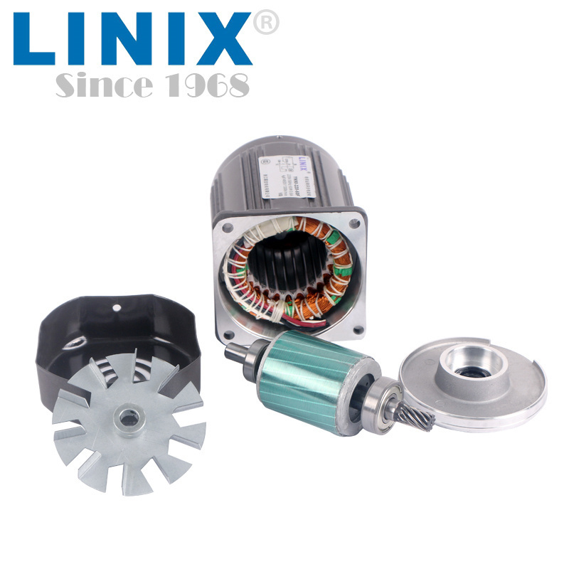 Wholesale High Quality Single Phase Totally Enclosed Low Rpm Electric Car Parts Dc Motor Kit