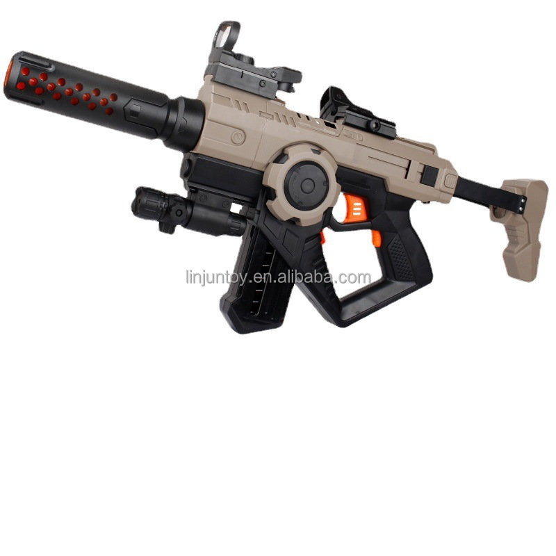 High quality soft bullet gun Electric gun and 20 soft bullet high capacity magazine boys outdoor toy gun