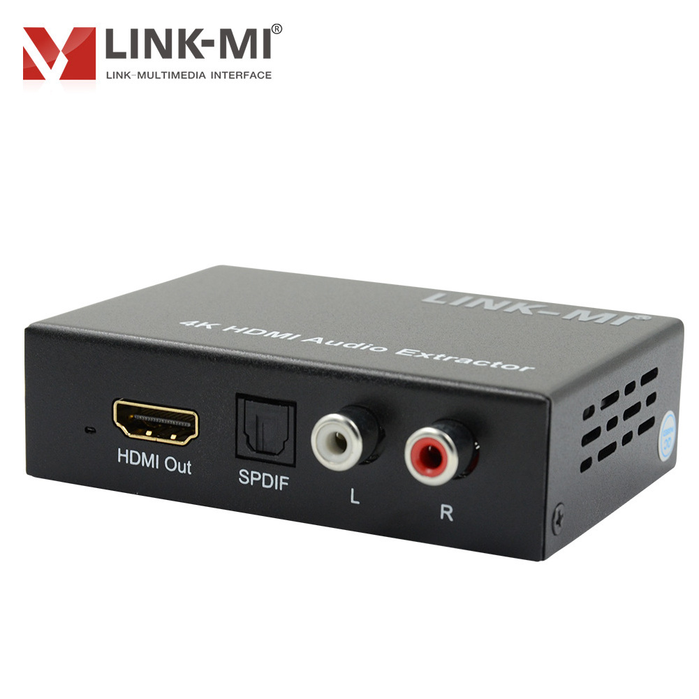 LINK-MI 4K HDMI Audio Extractor support 3D Support Video format 4Kx2K Audio Converter HDMI Converter