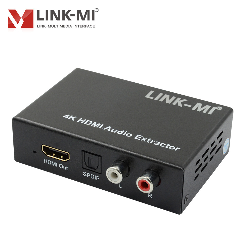 LINK-MI 4K HDMI Audio Extractor support 3D Support Video format 4Kx2K Audio Converter HDMI Converter