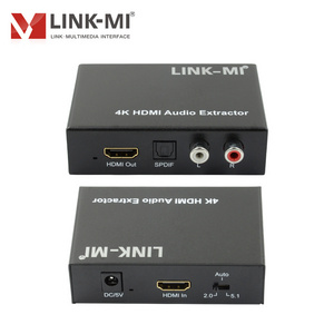 LINK-MI 4K HDMI Audio Extractor support 3D Support Video format 4Kx2K Audio Converter HDMI Converter