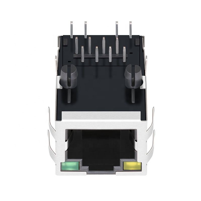 RJ45 Connector Female HY911168C RJ45 Connectors With Shield Boot