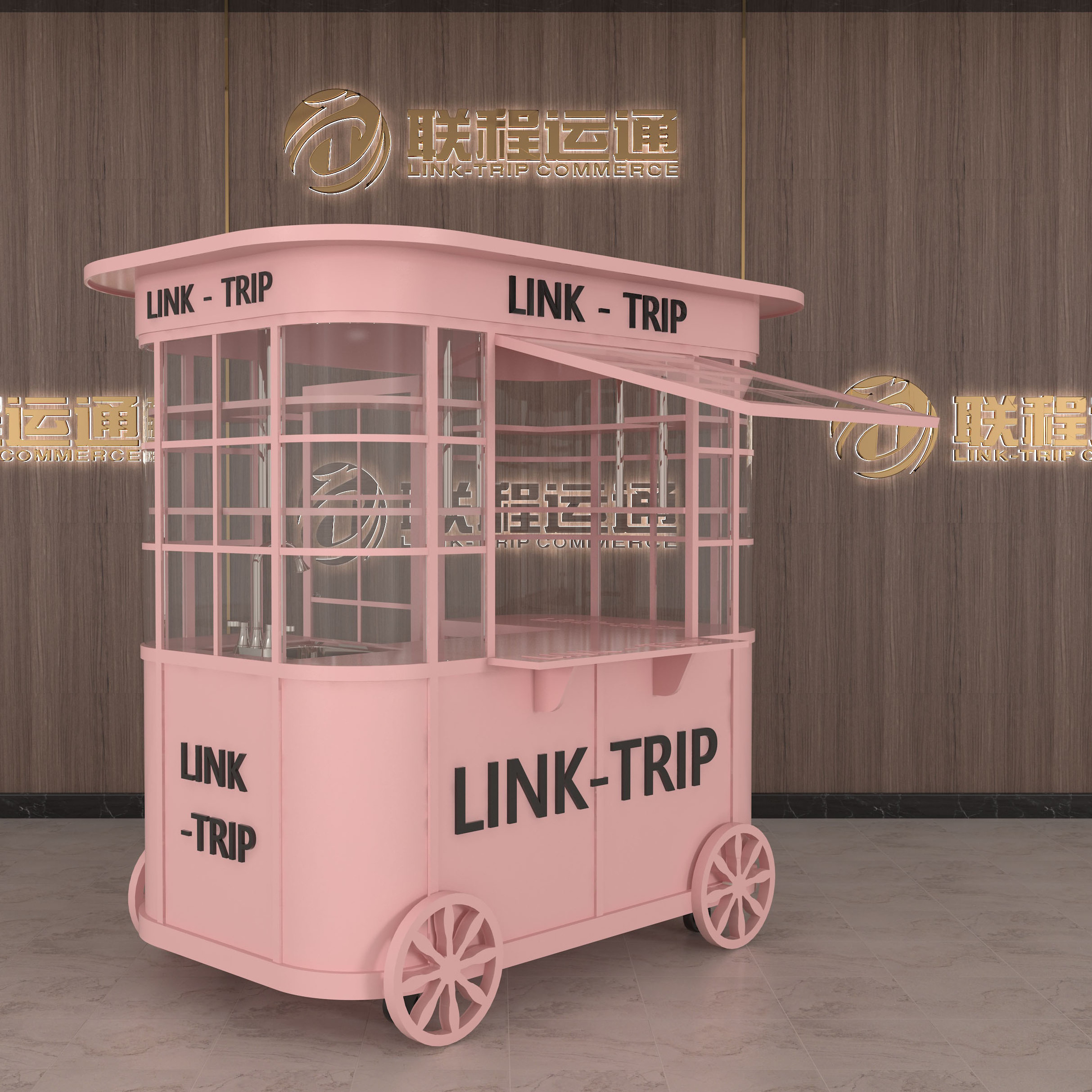 Ice Cream Bike Trailer Fast Food Trailer Truck Tricycle Mobile Food Cart