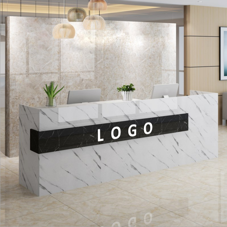 Check out Counter Reception Desk Beauty Salon Front