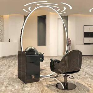 High Quality Salon Mirror Station Barber Chair Hair Salon Chair and Mirror Set