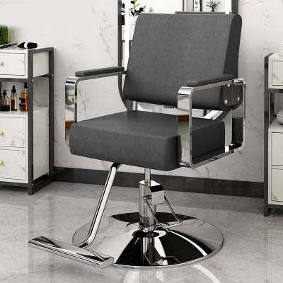 Modern Salon Furniture Men Portable Barber Chair Foldable Barber Chair