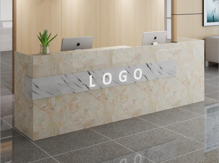 Check out Counter Reception Desk Beauty Salon Front