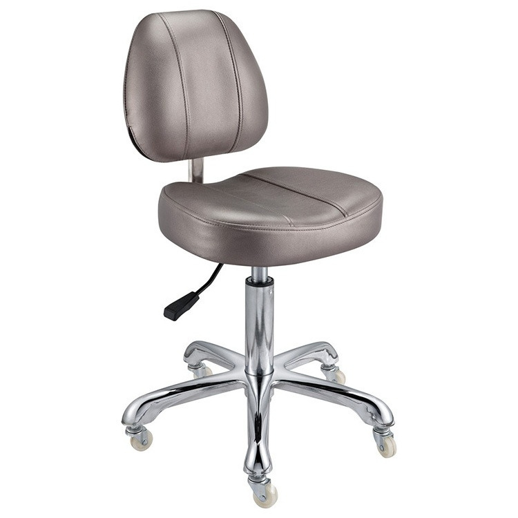 Wide Backrest Salon Beauty Leather Chair with Strong Wheels Adjustable and Rotating barber Chair hair salon stool