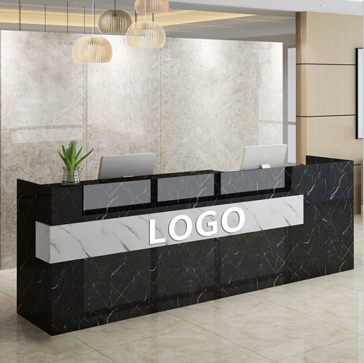 Check out Counter Reception Desk Beauty Salon Front