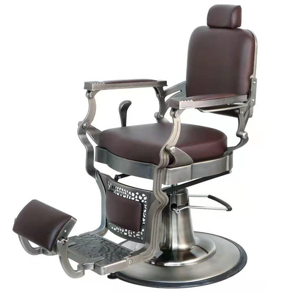 Wholesale Prsofesional Men All Black Barber Chair Frame Takara Belmont Salon Hairdressing Barber Chairs For Sale