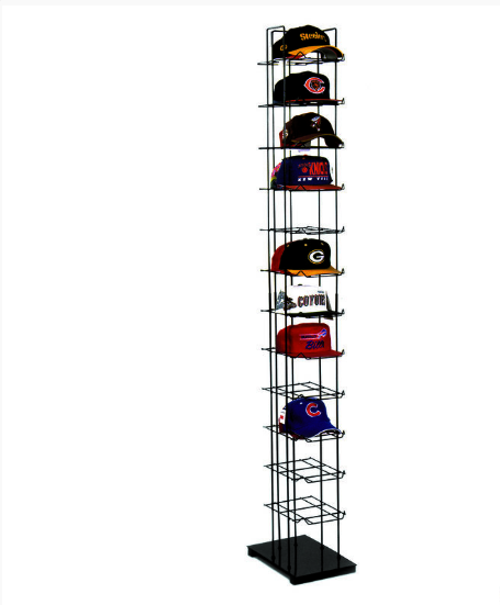 Metal baseball cap baseball glove display stand rack