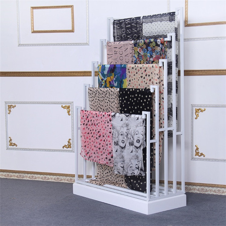 Scarf Carpet Hanger Fabric Display Stand cloth shop floor hanging fabric display racks scarf stand curtain display rack