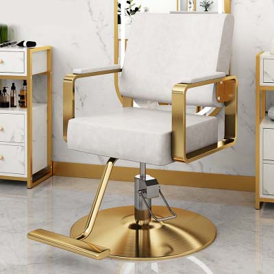 Modern Salon Furniture Men Portable Barber Chair Foldable Barber Chair