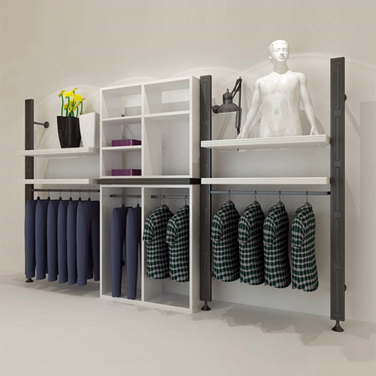 Modern shop fittings and display retail rack clothing