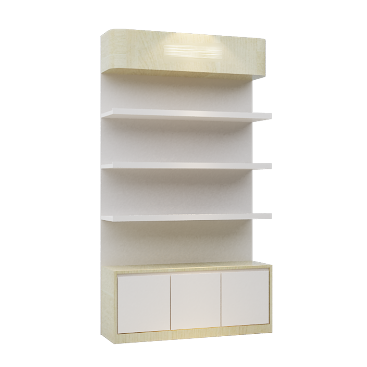 Store Design Wall Shelf Makeup Storage Cabinet Shop Furniture Cosmetic Display Cabinet And Showcase