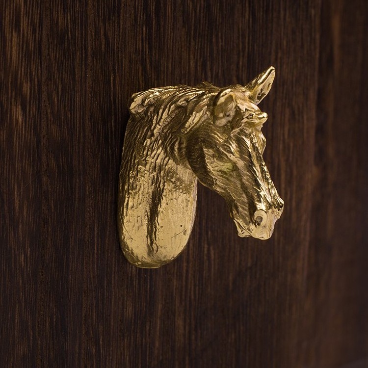 Factory Direct Sale Simple Animal Design Wardrobe Small Cabinet Animal Drawer Door Handle