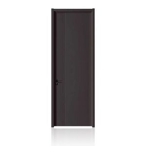 Professional Production French Black Interior Soundproof Room Interior Room Door Set for Hotels