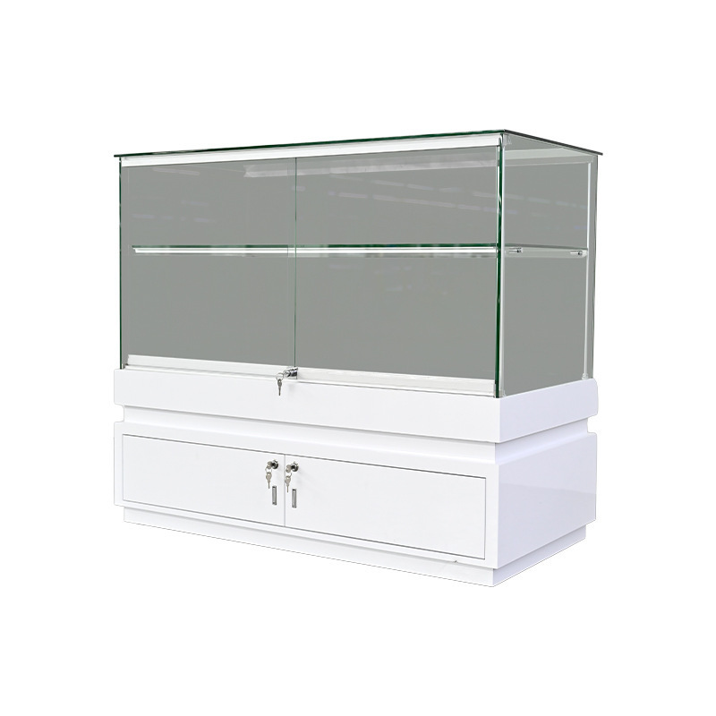 Factory Direct Multi-layer Jewelry Product Display Showcase Store Glass Counter with Lock