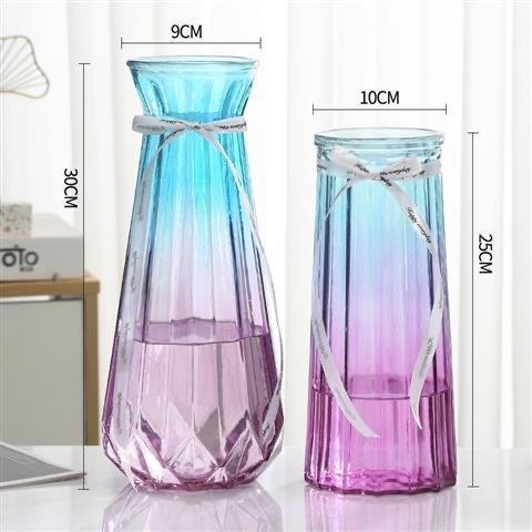 Modern Designed  Decorative Glass Vase for Flowers