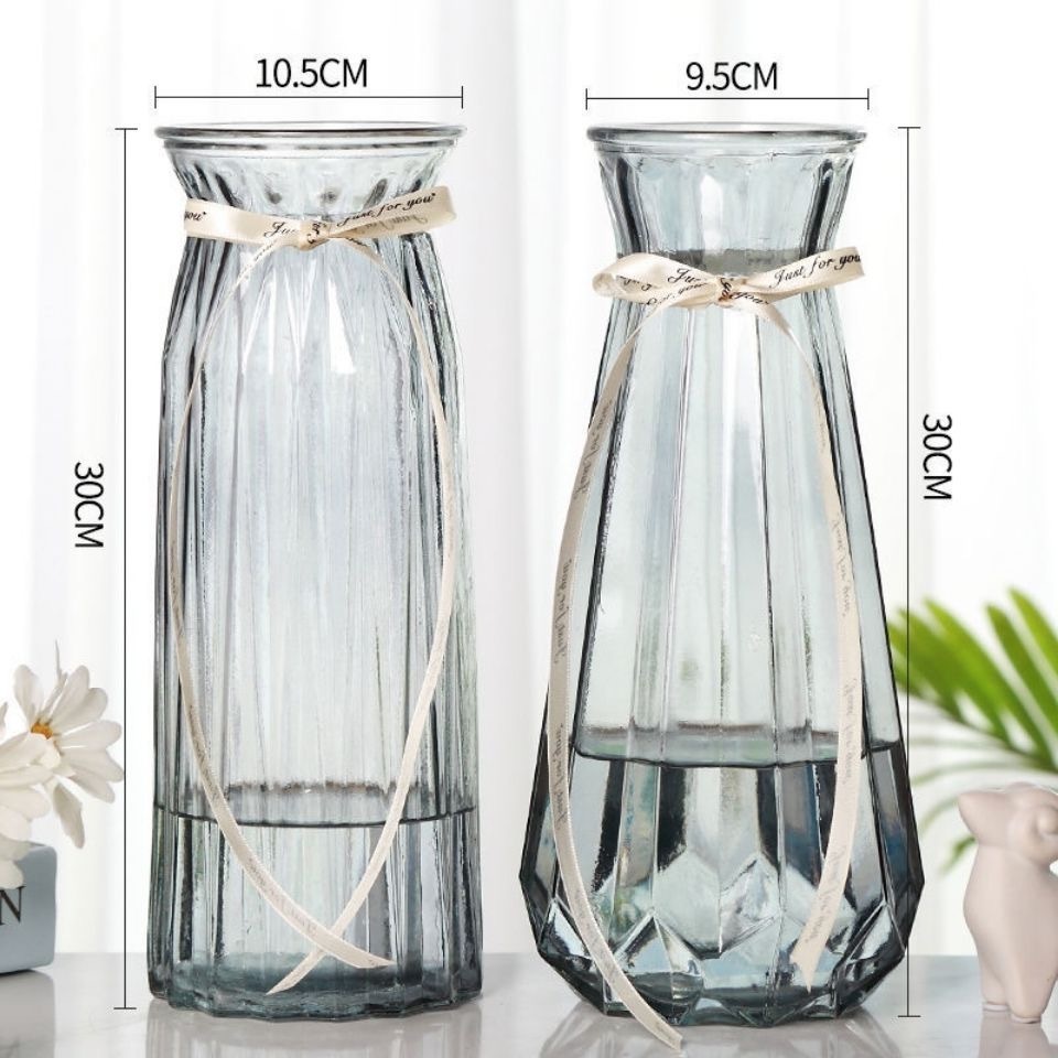 Modern Designed  Decorative Glass Vase for Flowers