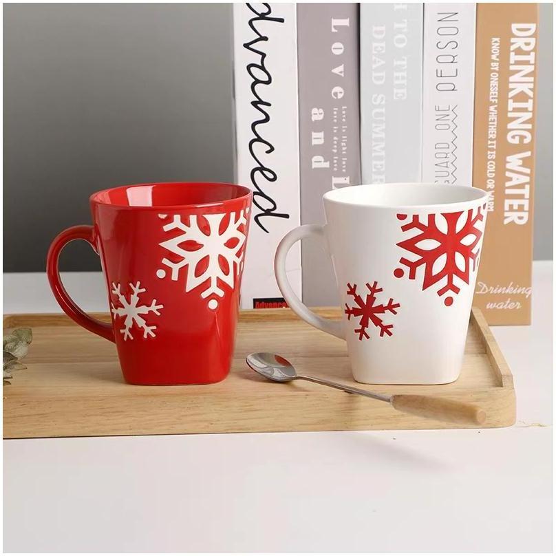 Ceramic Coffee Cup Mugs kupa bardak Cat Pottery Mugs And Cup Wholesale Auto Magnetic Christmas 3D Frosted Stainless Elegant Mug