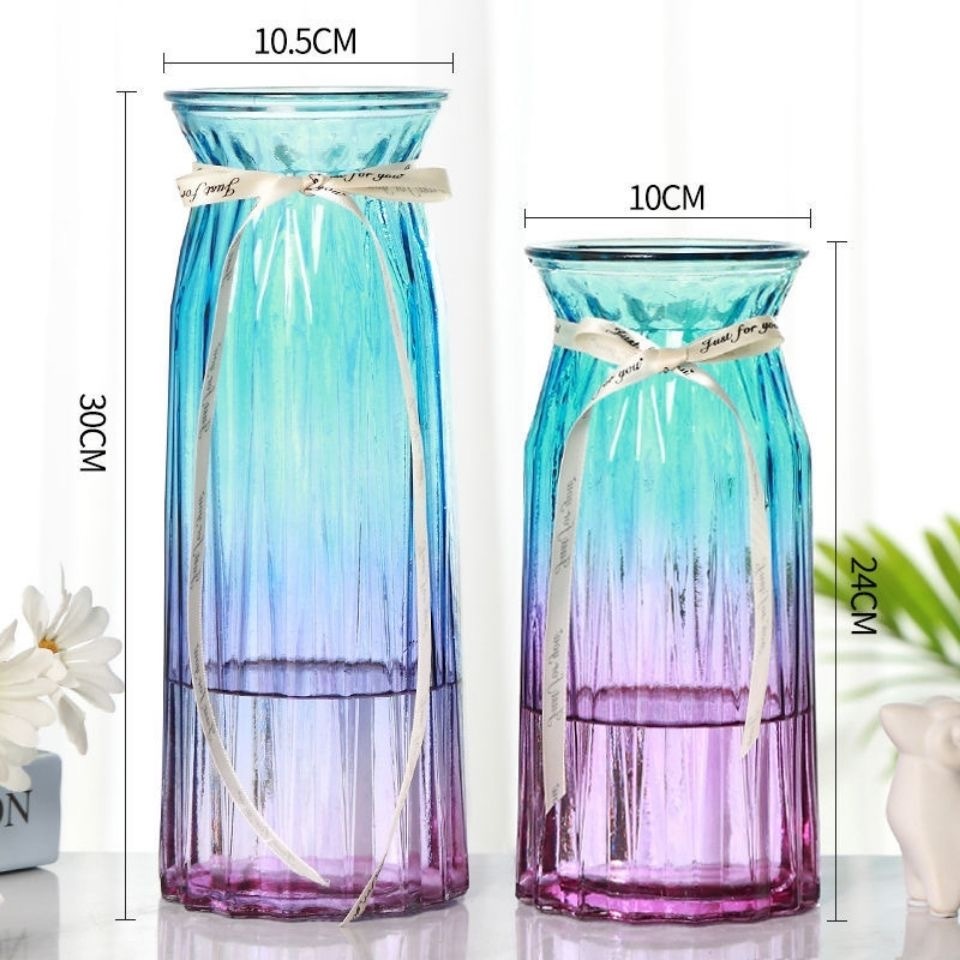 Modern Designed  Decorative Glass Vase for Flowers