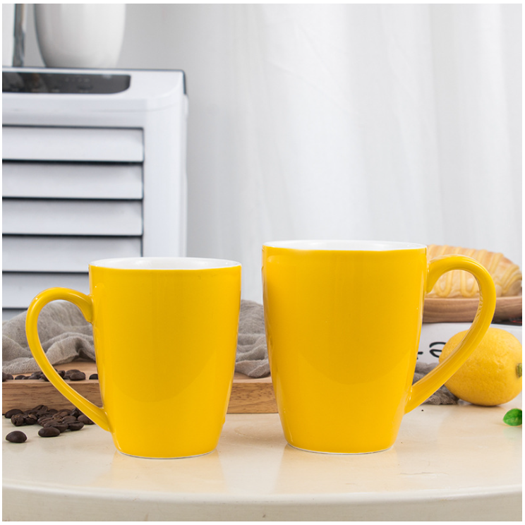 Ceramic Coffee Mug Wholesale For Hot Drinks Kids Tea Mugs And Cup Wholesale Bamboo China Clay Sublimation Go Mug Manufacturer