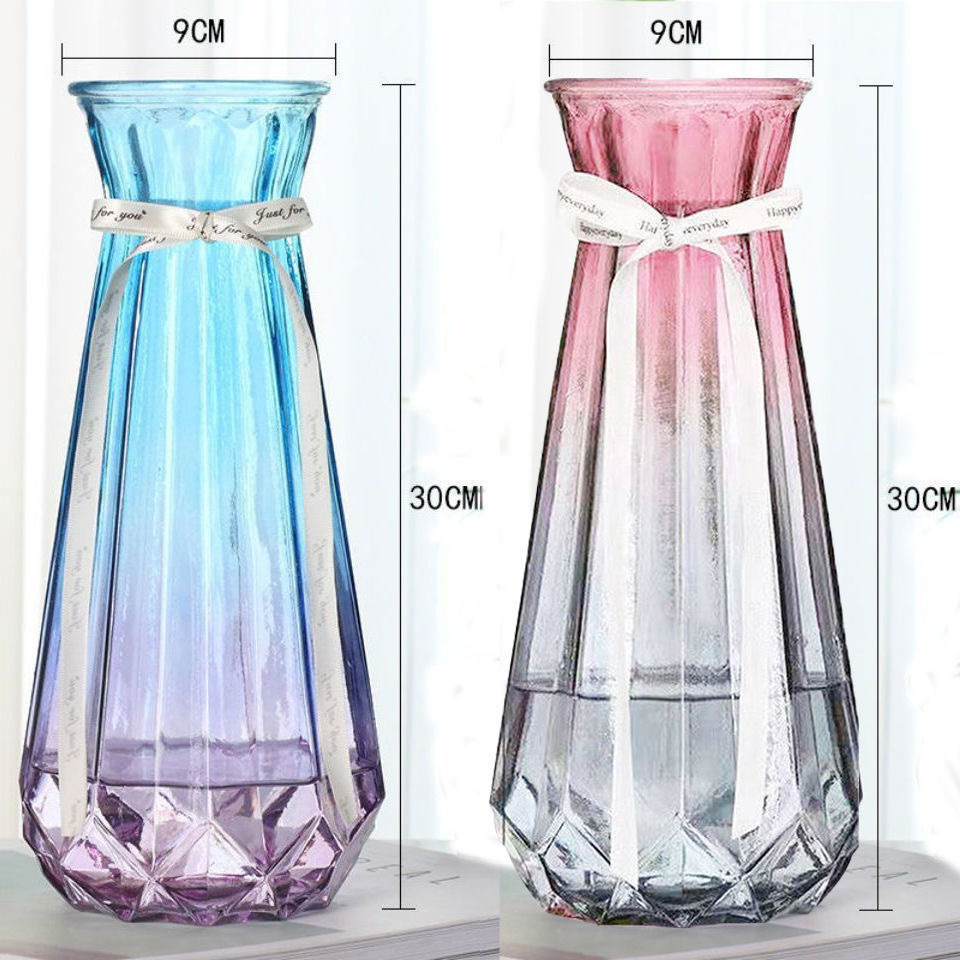 Modern Designed  Decorative Glass Vase for Flowers