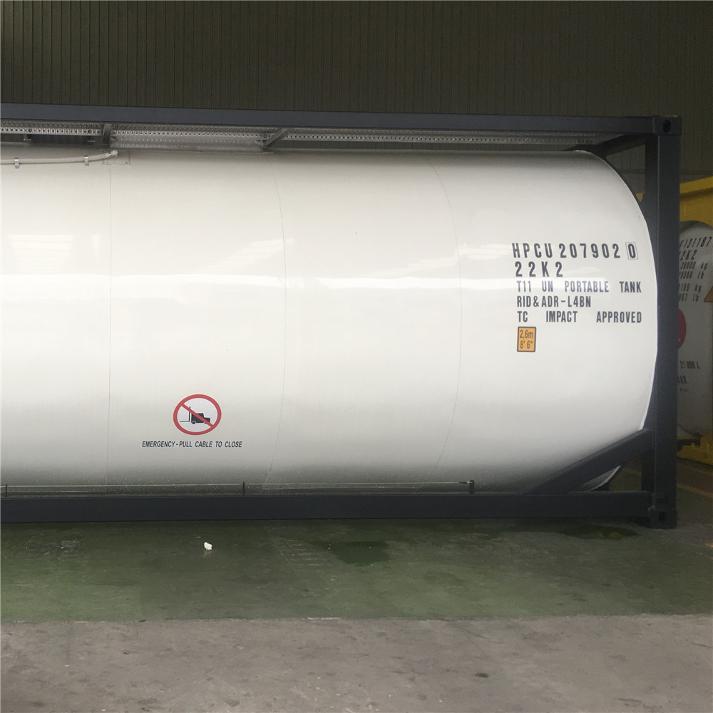 Sodium Hydroxide ISO Tank Storage Transport Tank Container