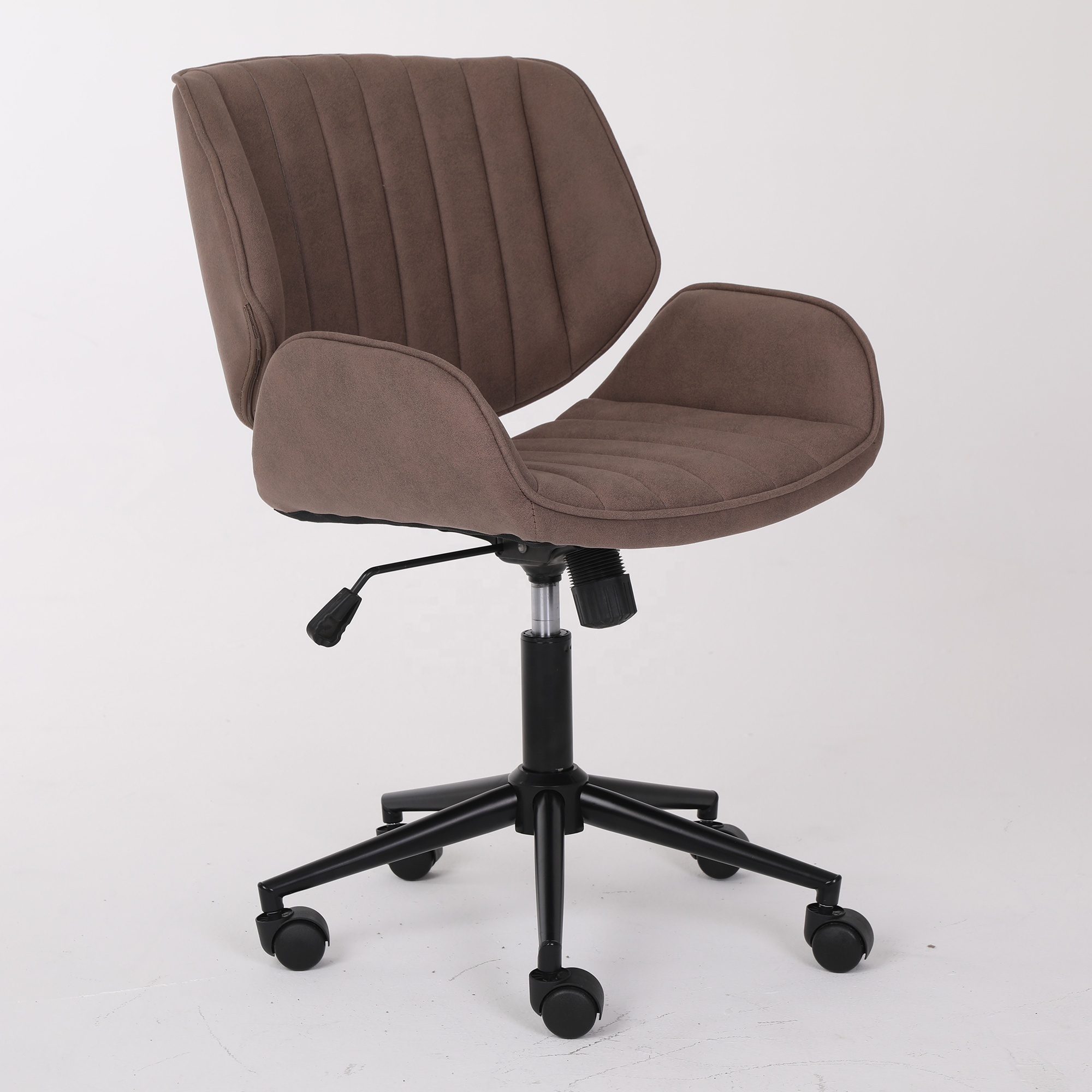 Modern accent Leather Fabric Leisure Office home Chair