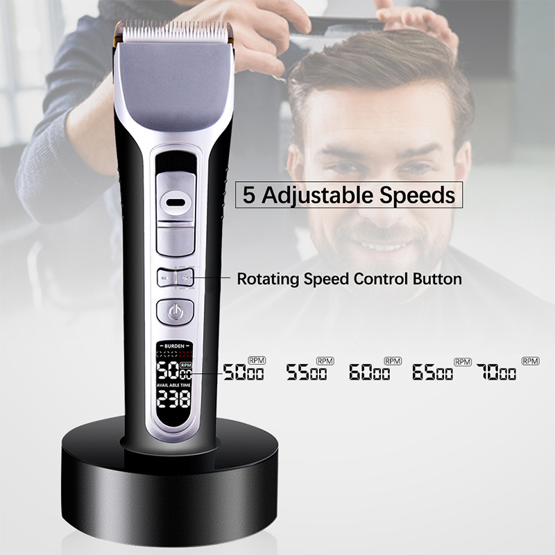 Wireless Charger Base Blade Sharpening Machines  Accessories Mens Hair Trimmer Clippers