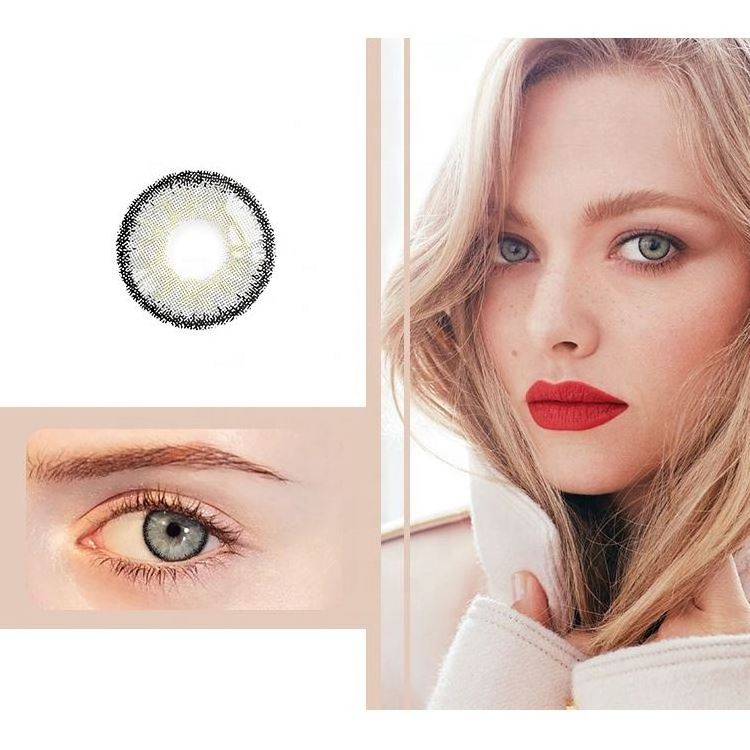 aFancy Pro Fancy look Dolly eye 14.2mm  3-tone Premium Candy  cosmetic colored contact lenses