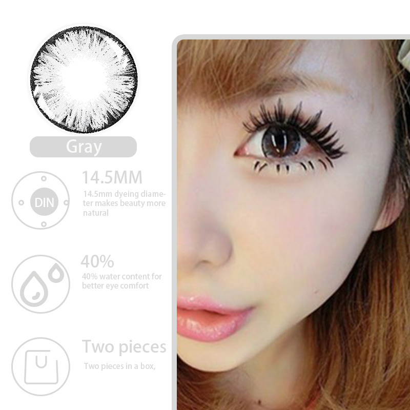 Cosmetic Hot Sale Soft Best Colored 1 Year Eye Beat Color Contact Lens Lenses Color Wholesale Contact Lens Cheap Contact Lenses