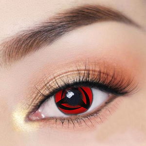 Wholesale Yearly Anime Halloween Contact Eye Lenses Cosplay Sharingan Contact Lens Crazy Lenses