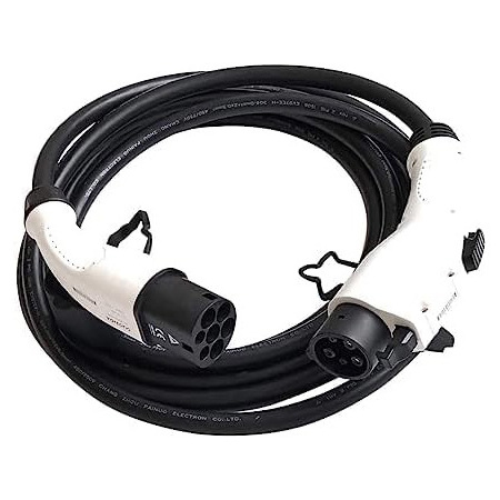 EV Charging Cable Type 1 To Type 2 32A Electric Vehicle Charger Cable Car Charge Type1 To Type2 EV Connector 5 M cable