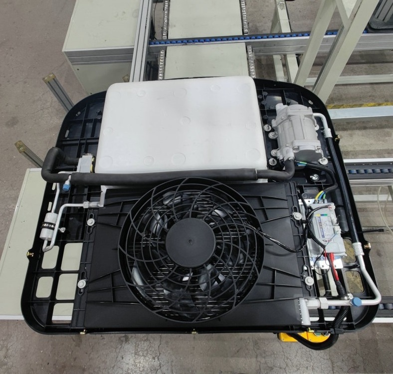 Roof Top Truck Parking Air Conditioner New Air Conditioning System 12V 24V Parking Cooler Electric RV Air Conditioner