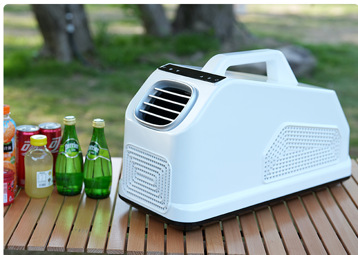 DC 12/24V Electric Small Mini Mobile Air Conditioner Camping Portable Air Conditioner for Tent Car