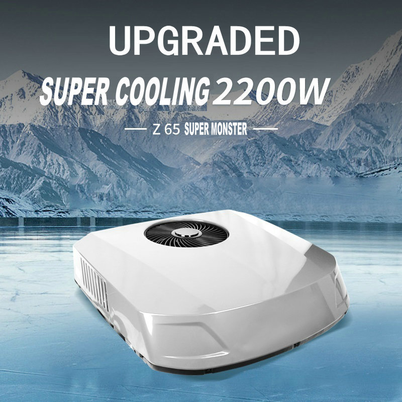 Universal 24V Volt Air Conditioner Rooftop Parking Air Conditioner For Truck  RV Cooler integrated parking Air Conditioner