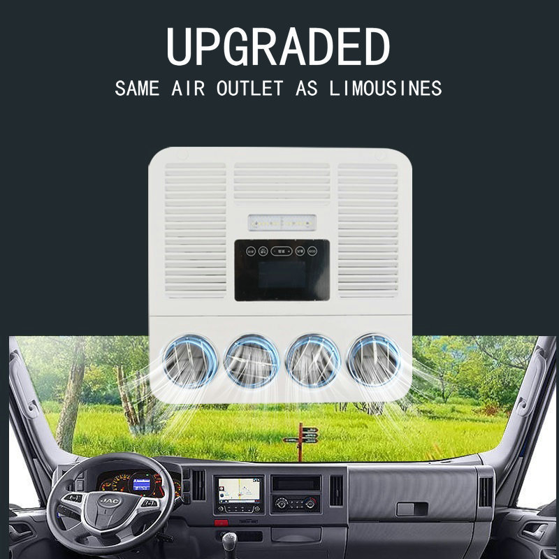 Roof Mounted 12 Volt 24V Truck Air Conditioning 12V Roof Top Car Van Rooftop Parking Air Conditioner