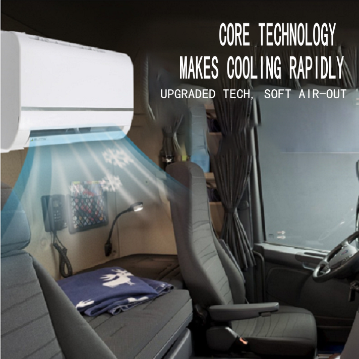 2023 NEW arrival 24 volt air conditioner split car tractor trailer apu air conditioning for semi trucks