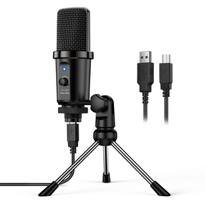 New Bee Wired Studio PC Microphone Podcast Recording Gaming unf Table Microphone USB Condenser Microphone