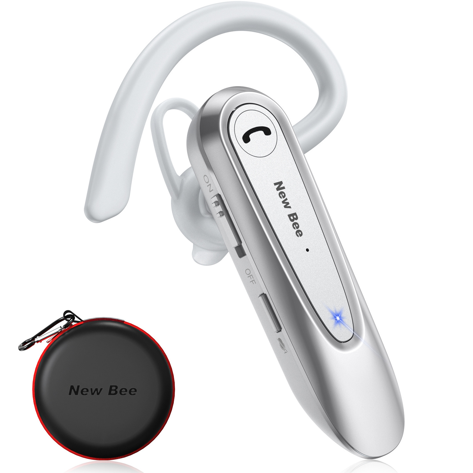 New Bee Single Earbuds Audifonos Auriculares Accessories Bluetooth Headset 5.0 Wireless Bluetooth Earphones & Headphones Earbuds