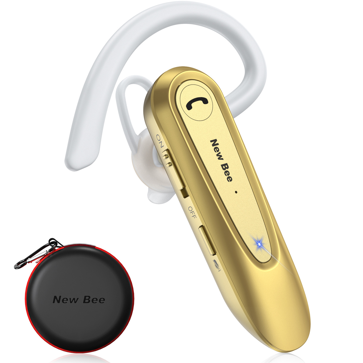 New Bee Single Earbuds Audifonos Auriculares Accessories Bluetooth Headset 5.0 Wireless Bluetooth Earphones & Headphones Earbuds