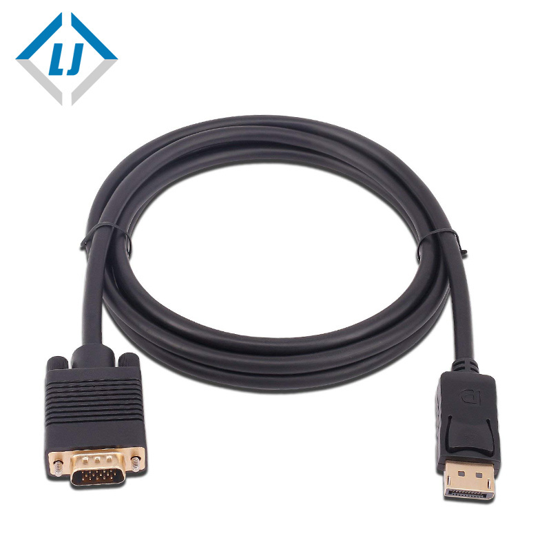 8K Display to VGA Adapter Converter Cable with Audio Cable Support 1080P for PS3 HDTV PC