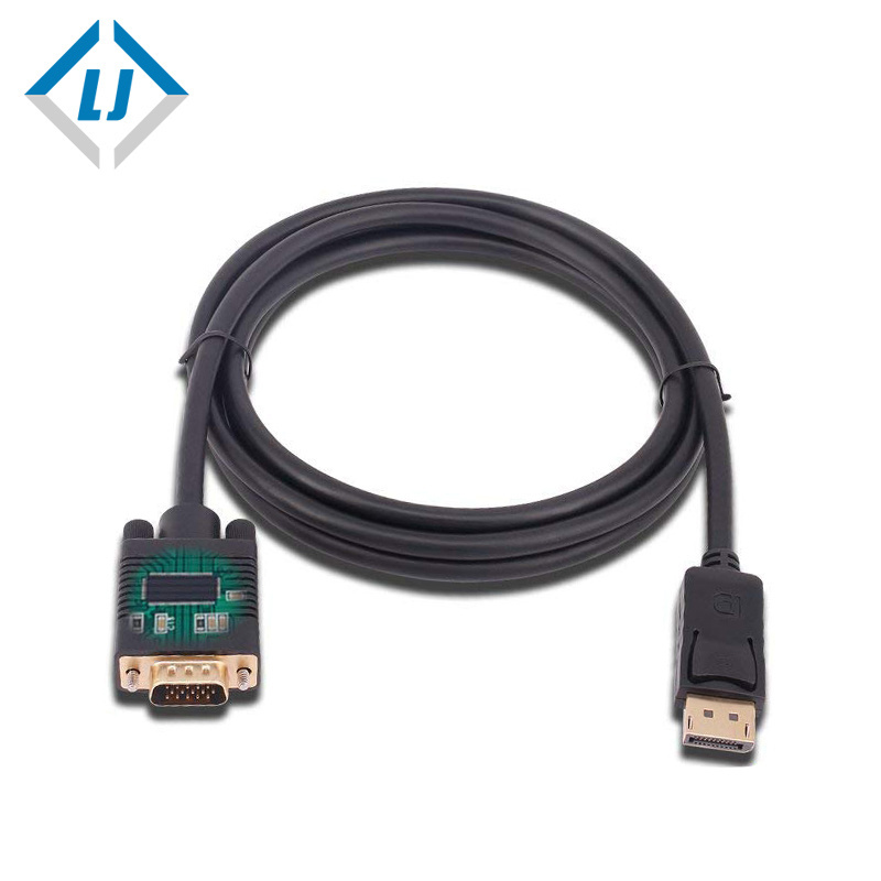 8K Display to VGA Adapter Converter Cable with Audio Cable Support 1080P for PS3 HDTV PC