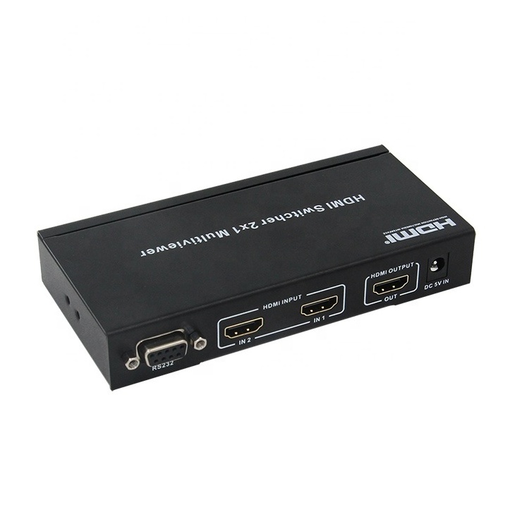 HDMI 1080p , HDCP 1.2  Video Switcher 2x1 Multi-Viewer with PIP