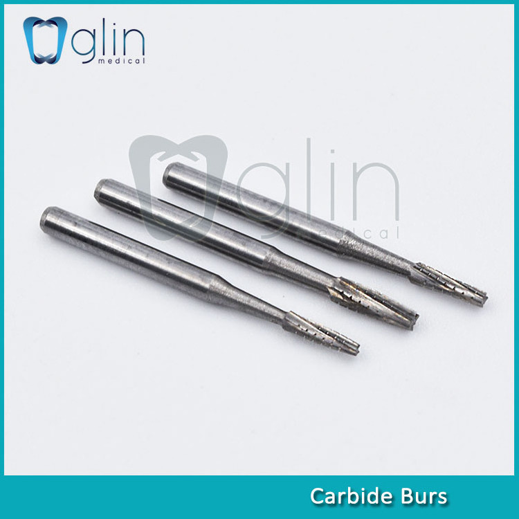 GLIN Dental Contra Angle Handpiece Burs Tungsten Round RA Carbide Burs for Low Speed Handpiece Dental Drill