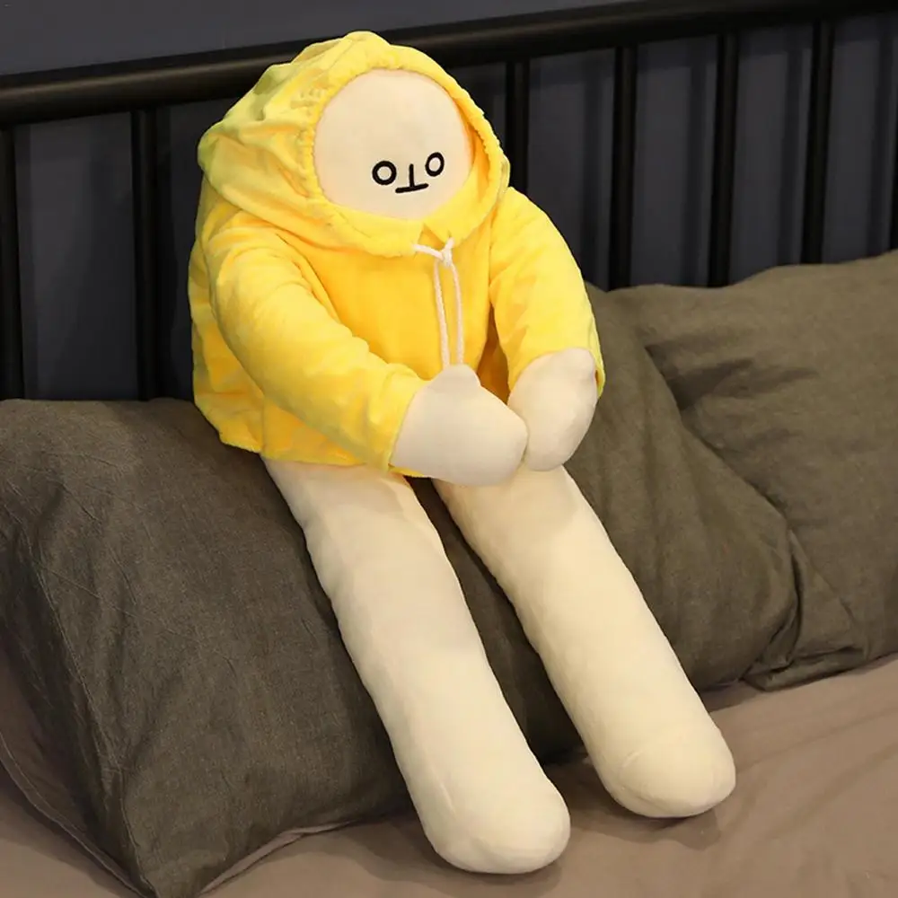 18CM Banana Man Plush Toys Cartoon Soft Stuffed Banana Dolls Cute Funny Plush Pillow Home Decorate Figure Kid Aldult Fun Gift