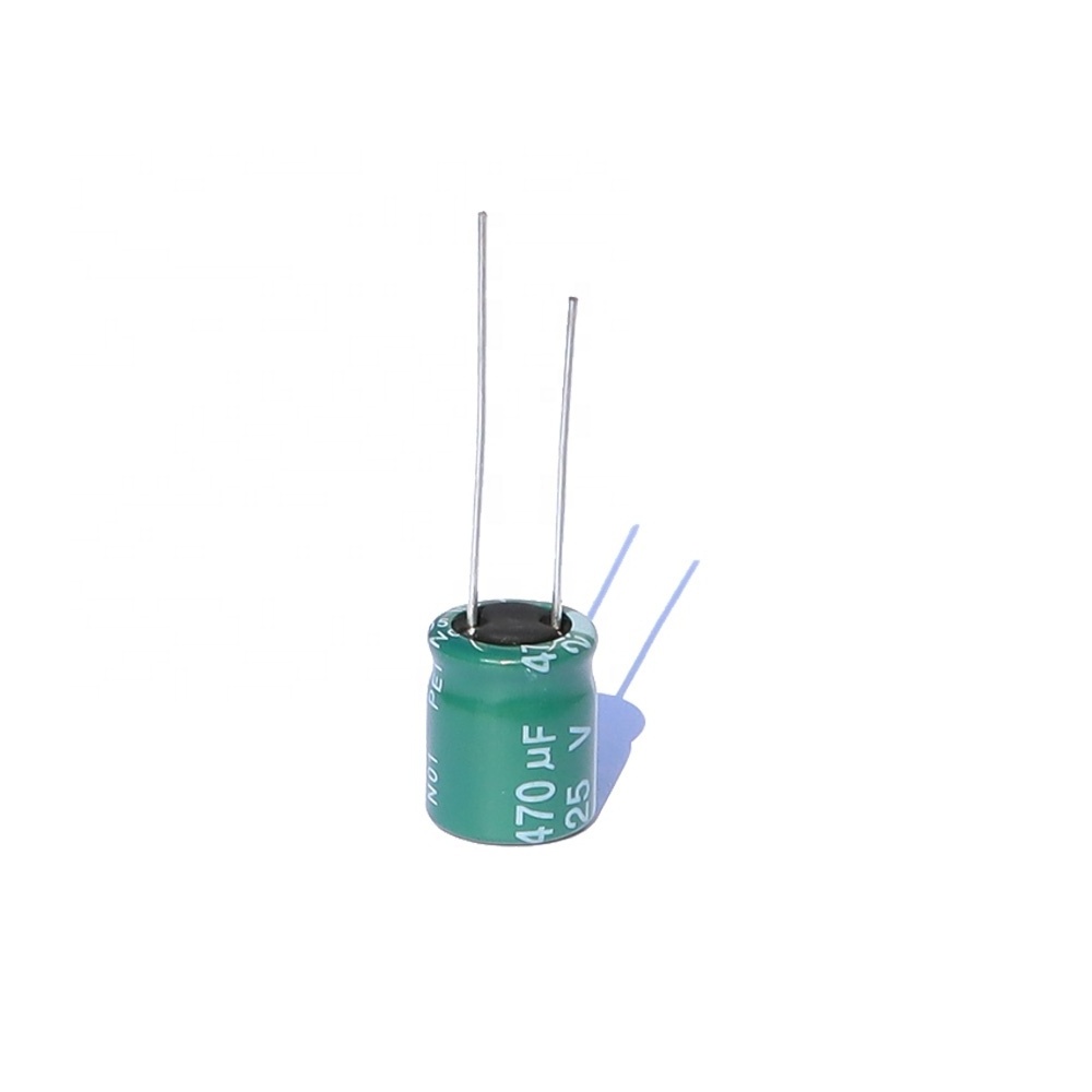 Super Capacitor 16v 470uf Foil Pole Electrolytic Capacitor For 100% Safety